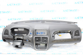Torpedo front panel with AIRBAG Dodge Grand Caravan 11-20 black