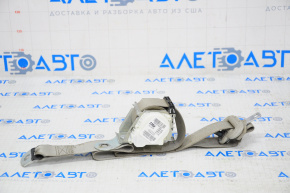 Seat belt rear left Dodge Grand Caravan 11-17 beige, 2nd row, water damage