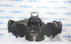 Torpedo front panel without AIRBAG Ford Escape MK3 13-16 prerest black shot