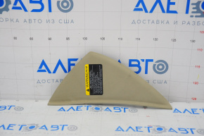 Front panel trim side left Hyundai Sonata 15-17 beige