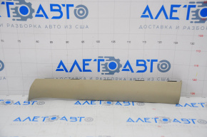 Dashboard trim right lower Hyundai Sonata 15-19 beige