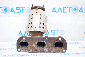 Exhaust manifold with catalytic converter right Kia Sorento 14-15 3.3 FWD