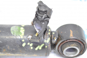 Shock absorber rear left Kia Sorento 14-15 FWD 3.3 cracked silent block, dented mount