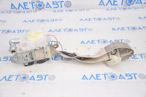 Passenger seat belt Lexus LS460 LS600h 07-09 beige