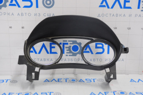 Instrument cluster trim Nissan Rogue 14-17 black