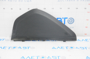 Side dashboard trim left Nissan Rogue 14-20 black