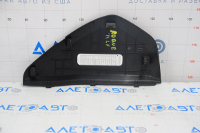 Side dashboard trim left Nissan Rogue 14-20 black