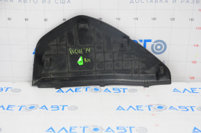 Side dashboard trim right Nissan Rogue 14-20 black