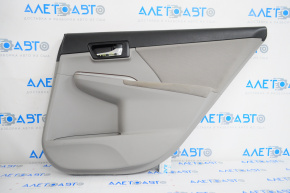 Door trim card rear right Toyota Camry v50 12-14 usa gray, scratches, scale