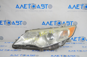Headlight front left Toyota Camry v50 12-14 bare usa XLE, for polishing