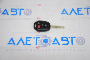 Toyota Camry v50 12-14 usa key 4 buttons, worn
