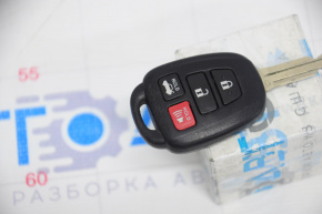 Toyota Camry v50 12-14 usa key 4 buttons, worn
