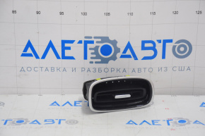 Right dashboard air duct deflector Toyota Prius 50 16-22 black with chrome