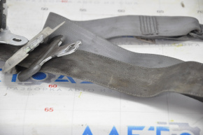Toyota Prius 30 10-11 Driver Seat Belt Dark Gray Water Damage