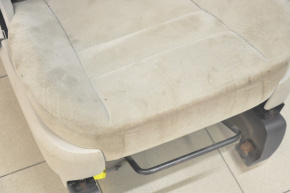 Passenger seat Dodge Grand Caravan 11-14 cloth, gray, mechanical, without airbag
