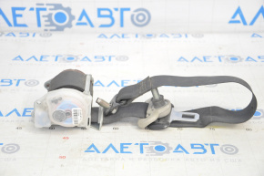 Right-hand 2nd row seat belt for Nissan Rogue 14-20 black