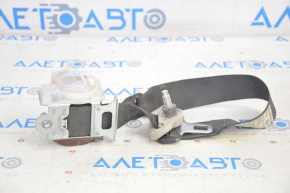 Right-hand 2nd row seat belt for Nissan Rogue 14-20 black