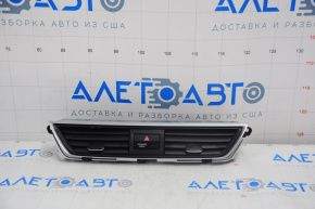Air duct central front panel Honda Accord 18-22 black, scratch