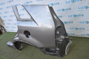 Quarter wing rear left Kia Sorento 10-15 graphite IM, bumps, dent