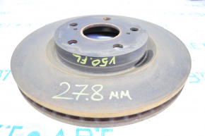 Front left brake disc Toyota Camry v50 12-14 usa 27.8mm