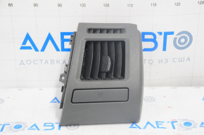 Right air duct with cup holder Toyota Prius V 12-12 dark gray, scratches