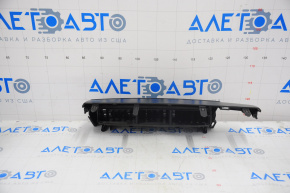Air duct central Toyota Prius V 12-17 black, scratches