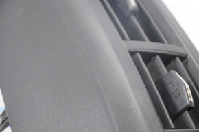 Air duct central Toyota Prius V 12-17 black, scratches