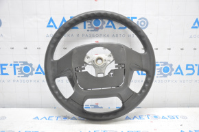 Naked steering wheel Toyota Sequoia 08-16 rubber black, without buttons and cruise control