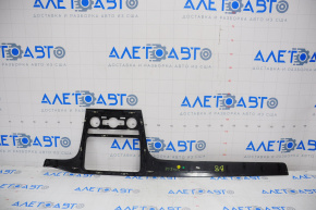 Central dashboard cover VW Passat b8 16-19 USA light gray, broken mount