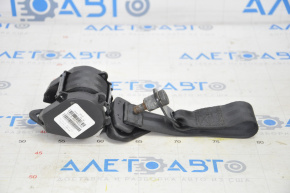 Seat belt rear left Fiat 500 12-19 black