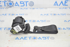 Seat belt rear right Fiat 500 12-19 black