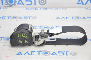 Seat belt rear left Nissan Versa Note 13-19 black