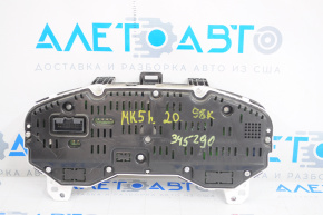 Instrument cluster Ford Fusion mk5 13-13 hybrid 2 displays 98k, scratches