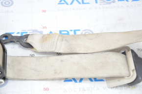 Rear central seat belt Mercedes W211 E350 beige, dry cleanable