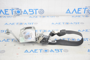 Seat belt, 2nd row, left, Nissan Pathfinder 13-20, black