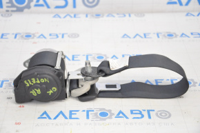 Seat belt rear right Nissan Versa Note 13-19 black