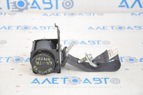 Seat belt rear center Nissan Sentra 13-18 black, water damage