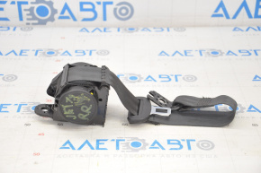 Rear right seat belt for VW Jetta 19-24, black