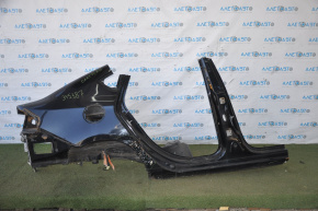 Quarter wing rear right Dodge Dart 13-14 black, with central pillar, dented