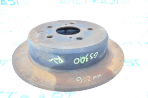 Brake disc rear left Lexus GS300 GS350 GS430 GS450h 06-11 290/9mm rusty