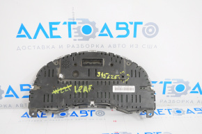 Instrument cluster main Nissan Leaf 11-12 breakage of fasteners, scratches, chips