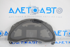 Instrument cluster main Nissan Leaf 13-13 broken creases, scratches