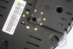 Instrument cluster main Nissan Leaf 13-13 broken creases, scratches