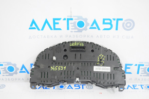 Instrument cluster main Nissan Leaf 13-17 broken fastener, scratches