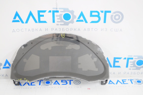 Instrument cluster main Nissan Leaf 13-17 cracks on glass, broken fasteners