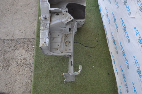 Front right quarter Nissan Rogue 14-20 silver, with central pillar, pokes