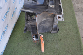 Front left body pillar Subaru Outback 15-19 black, with central pillar, dents