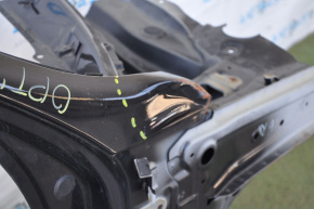 Front right body pillar Subaru Outback 15-17 black, with central pillar, dented