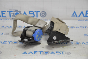 Rear left seat belt, pair, Ford Fusion mk5 13-16, beige