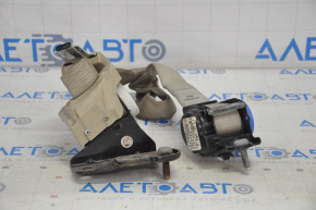Rear right seat belt, pair, Ford Fusion mk5 13-16, beige